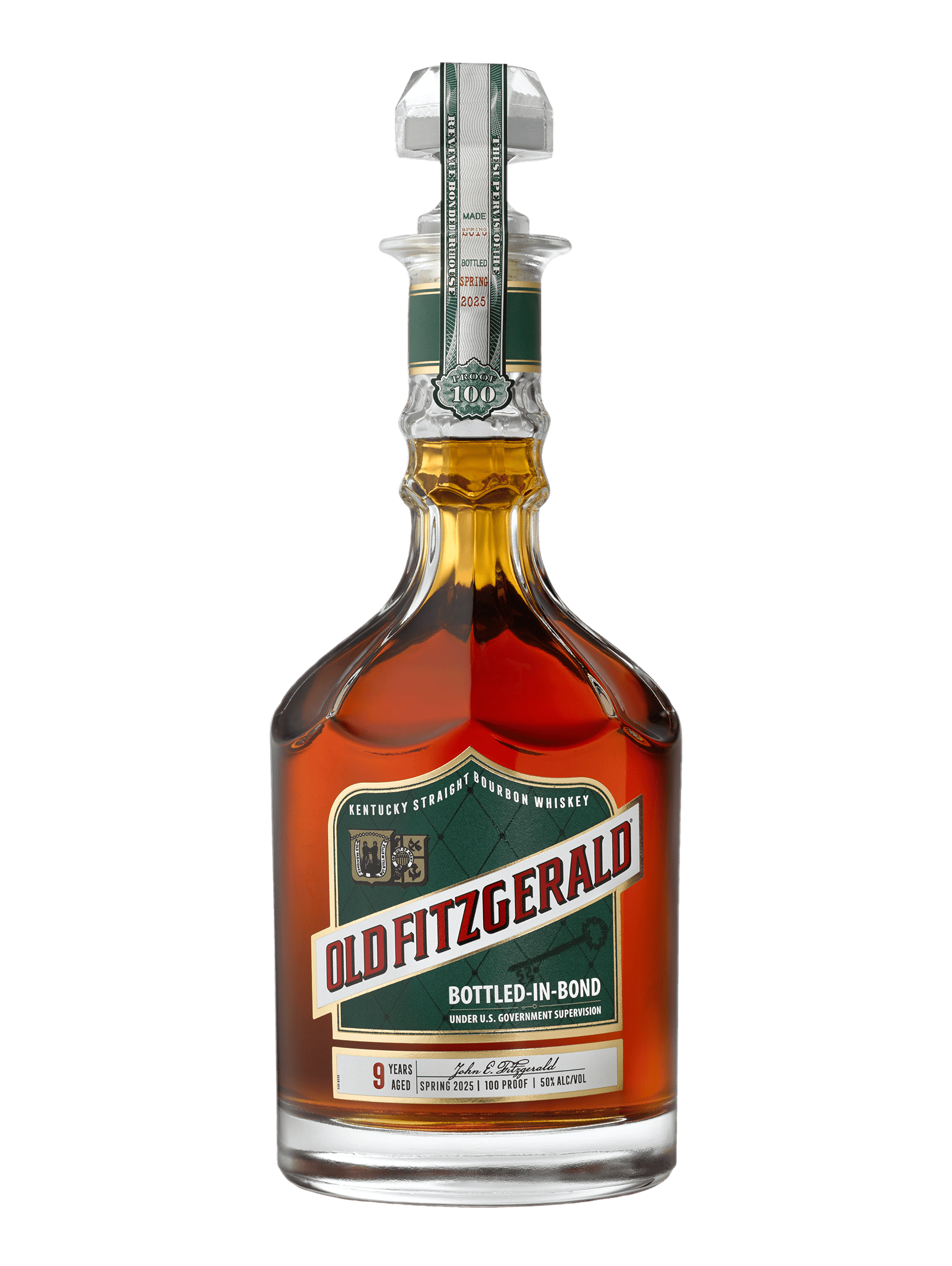 Old Fitzgerald Decanter Series BIB